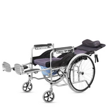Load image into Gallery viewer, Wheelchair multi functional wheelchair for the elderly with toilet can be used as a walking vehicle for the elderly-Great Rehab Medical