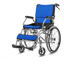 Load image into Gallery viewer, Aluminum alloy folding wheelchair for the elderly breathable cushion free installation walking stick home medic mobility trolley-Great Rehab Medical