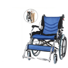 Load image into Gallery viewer, Load bearing strong aluminum alloy wheelchair portable folding corrosion resistance walking stick elderly mobility trolley-Great Rehab Medical