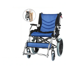 Load image into Gallery viewer, Load bearing strong aluminum alloy wheelchair portable folding corrosion resistance walking stick elderly mobility trolley-Great Rehab Medical