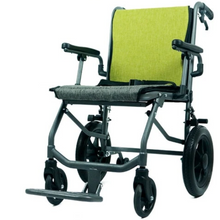 Load image into Gallery viewer, Aluminum alloy frame wheelchair is easy to fold light for the elderly strong load-bearing walking stick multi-functional trolley-Great Rehab Medical