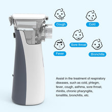 Load image into Gallery viewer, Medical Inhalator Ultrasonic Inhaler Nebulizer Machine Atomizer portatil Kid Nebulizador Nebulizzatore Respirador Mecanico