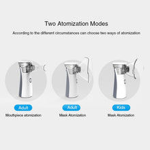 Load image into Gallery viewer, Medical Inhalator Ultrasonic Inhaler Nebulizer Machine Atomizer portatil Kid Nebulizador Nebulizzatore Respirador Mecanico