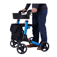 Load image into Gallery viewer, Hot sales folding european style aluminum rollator walker for elderly people-Great Rehab Medical