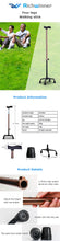 Load image into Gallery viewer, Aluminum foldable walking stick free standing old man walkers for adults cane-Great Rehab Medical