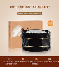 Load image into Gallery viewer, Adjustable Waist Tourmaline Self heating Magnetic Therapy Back Waist Support Belt Lumbar Brace Massage Band Health Care-Great Rehab Medical