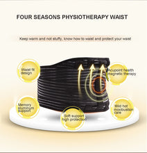 Load image into Gallery viewer, Adjustable Waist Tourmaline Self heating Magnetic Therapy Back Waist Support Belt Lumbar Brace Massage Band Health Care-Great Rehab Medical