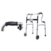 Load image into Gallery viewer, Foldable and adjustable walkers alunimun frame elderly walking aid for adults with wheels-Great Rehab Medical