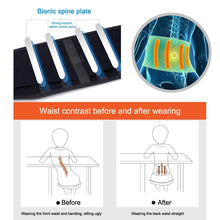 Load image into Gallery viewer, 1PCS New Self-heating With 4 Plate Magnetic Tourmaline Belt For The Back With Waist Ceinture Tourmaline Support Brace Massager-Great Rehab Medical