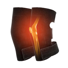 Load image into Gallery viewer, 1 Pair Knee Brace Support Pads Adjustable Tourmaline Self-heating Magnetic Therapy Knee Protective Belt Arthritis Knee Massager-Great Rehab Medical