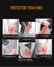 Load image into Gallery viewer, 1 Pair Knee Brace Support Pads Adjustable Tourmaline Self-heating Magnetic Therapy Knee Protective Belt Arthritis Knee Massager-Great Rehab Medical