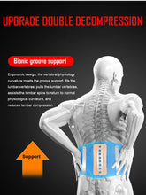 Load image into Gallery viewer, Adjustable Tourmaline Self Heating Steel Bone Back Lumbar Waist Support Belt Brace Orthopedic Posture Corrector Belt 3pcs Pad-Great Rehab Medical