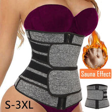 Load image into Gallery viewer, Neoprene Sauna Waist Trainer Corset Sweat Belt for Women Weight Loss Compression Trimmer Workout Fitness-Great Rehab Medical