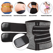 Load image into Gallery viewer, Neoprene Sauna Waist Trainer Corset Sweat Belt for Women Weight Loss Compression Trimmer Workout Fitness-Great Rehab Medical
