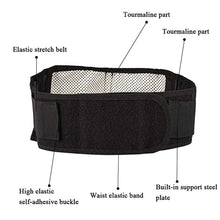 Load image into Gallery viewer, Adjustable Tourmaline Self-Heating belt magnetic therapy back and hip belt lumbar belt Brace massage band health care Unisex-Great Rehab Medical