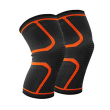Load image into Gallery viewer, 1 Pair Elastic Knee Pads Nylon Sports Fitness Kneepad Protective Gear Patella Brace Support Running Basketball Volleyball-Great Rehab Medical
