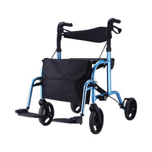 Load image into Gallery viewer, Lightweight shopping walker with 4 wheels outdoor folding rollator walker-Great Rehab Medical