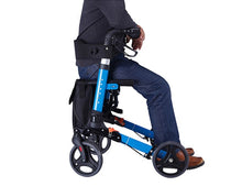 Load image into Gallery viewer, Lightweight shopping walker with 4 wheels outdoor folding rollator walker-Great Rehab Medical