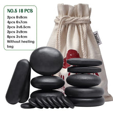 Load image into Gallery viewer, Tontin Hot Stone Massage Set Heater Relieve Stress SPA Solan Health Care Lava Basalt round massage tool Stones CE RoSH-Great Rehab Medical