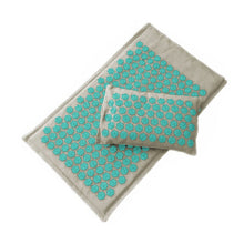 Load image into Gallery viewer, Massage Mat Acupressure Mat,Massage Mat Acupuncture Pillow Set Yoga Mat Needle Relieve Back and Relax Muscles-Great Rehab Medical