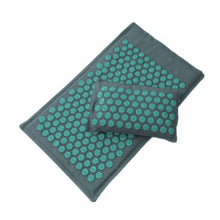 Load image into Gallery viewer, Massage Mat Acupressure Mat,Massage Mat Acupuncture Pillow Set Yoga Mat Needle Relieve Back and Relax Muscles-Great Rehab Medical