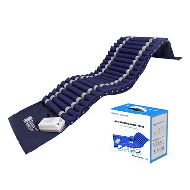 China firm productive air inflation mattress foldable bedridden medical air mattress massage mattress-Great Rehab Medical