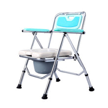 Load image into Gallery viewer, Aluminum alloy commode chair rehabilitation adjustable toilet bath chair with bedpan-Great Rehab Medical