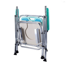 Load image into Gallery viewer, Rehabilitation adjustable commode chair luminum alloy toilet bath chair with bedpan-Great Rehab Medical