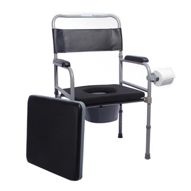 Hot sale commode toilet chair hospital folding bedside commode chair for disabled and elderly-Great Rehab Medical
