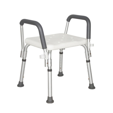 Hot sale bath chair height adjustable bathroom stool hospital shower chair with handrail-Great Rehab Medical