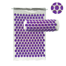 Load image into Gallery viewer, Acupressure Mat Massager Mat Relieve Stress Pain Lotus Spike Acupressure Mat massage mat Yoga mats-Great Rehab Medical