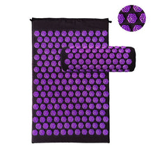 Load image into Gallery viewer, Acupressure Mat Massager Mat Relieve Stress Pain Lotus Spike Acupressure Mat massage mat Yoga mats-Great Rehab Medical