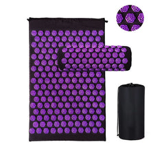 Load image into Gallery viewer, Acupressure Mat Massager Mat Relieve Stress Pain Lotus Spike Acupressure Mat massage mat Yoga mats-Great Rehab Medical