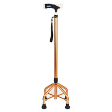 Load image into Gallery viewer, Medical 4 feet telescopic walking stick adjustable walker aluminum alloy walking aids for elderly-Great Rehab Medical