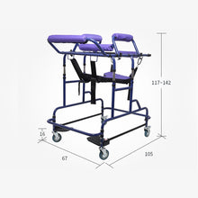 Load image into Gallery viewer, Hospital and home care Hemiplegia rehabilitation walker adjustable walking aid exercise equipment with 300lbs bearing-Great Rehab Medical