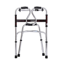 Load image into Gallery viewer, Height adjustable elderly lightweight aluminum frame walker folding mobility walking aids-Great Rehab Medical