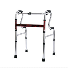 Load image into Gallery viewer, Height adjustable elderly lightweight aluminum frame walker folding mobility walking aids-Great Rehab Medical