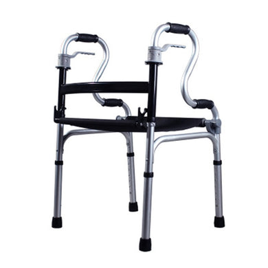 Medical portable walking aid folding 6 heights adjustable aluminum frame walkers for disabled-Great Rehab Medical