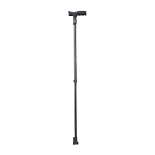 Load image into Gallery viewer, Aluminum foldable free standing old man walkers for adults cane walking stick-Great Rehab Medical