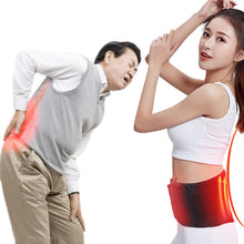 Load image into Gallery viewer, Waist Support Waist Tourmaline Self Heating Belt Magnetic Therapy Lumbar Brace Massage Adjustable Waist Support Belt Health Care-Great Rehab Medical