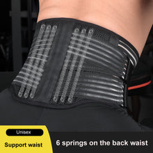 Load image into Gallery viewer, Self-heating Adjustable Waist Support Fitness Belt Waist Spine Back Brace Posture Corrector Belt Pain Relief-Great Rehab Medical