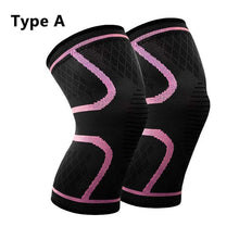 Load image into Gallery viewer, 1 Pair Elastic Knee Pads Nylon Sports Fitness Kneepad Protective Gear Patella Brace Support Running Basketball Volleyball-Great Rehab Medical