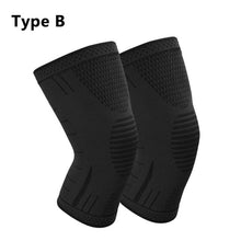 Load image into Gallery viewer, 1 Pair Elastic Knee Pads Nylon Sports Fitness Kneepad Protective Gear Patella Brace Support Running Basketball Volleyball-Great Rehab Medical