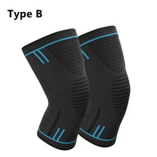 Load image into Gallery viewer, 1 Pair Elastic Knee Pads Nylon Sports Fitness Kneepad Protective Gear Patella Brace Support Running Basketball Volleyball-Great Rehab Medical