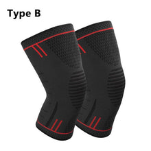 Load image into Gallery viewer, 1 Pair Elastic Knee Pads Nylon Sports Fitness Kneepad Protective Gear Patella Brace Support Running Basketball Volleyball-Great Rehab Medical