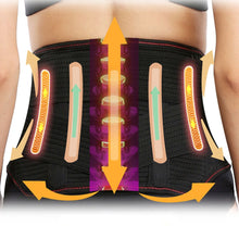 Load image into Gallery viewer, Pad Slimming Fitness Belt Magnetic Tourmaline Bone Self-heating Waist Lumbar Support Belt Back Brace Posture Corrector Belt-Great Rehab Medical