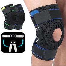 Load image into Gallery viewer, Adjustable knee pads, folding two-way support aluminum belt, sports knee pads, used for running, basketball, volleyball-Great Rehab Medical