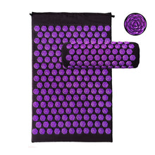 Load image into Gallery viewer, Lotus Spike Acupressure Mat Massage Yoga mat Relieve Stress Pain Mat Relief Stress Body Massage Mat Massage Pillow-Great Rehab Medical