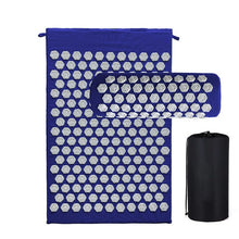 Load image into Gallery viewer, Lotus Spike Acupressure Mat Massage Yoga mat Relieve Stress Pain Mat Relief Stress Body Massage Mat Massage Pillow-Great Rehab Medical