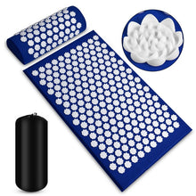 Load image into Gallery viewer, New Yoga Mat Lotus Acupuncture Mat Acupuncture Massage Cushion Pillow Acupuncture Mat Cloth Bag Relieve Stress Back Body Pain-Great Rehab Medical